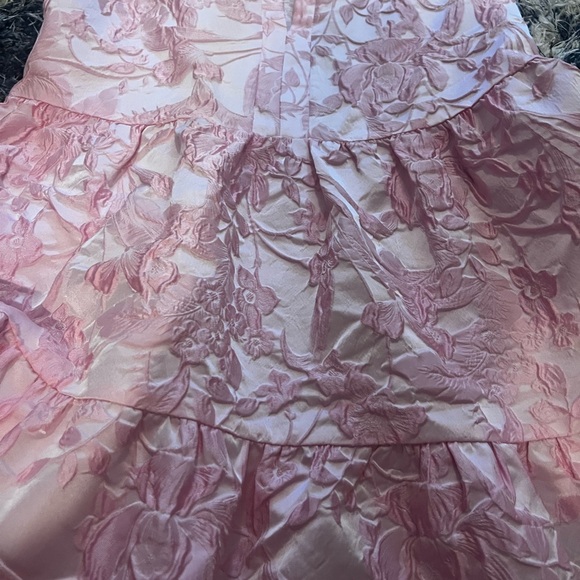 Amanda Uprichard “Sleeves Saffron” Dress – Pink, Size Medium - Picture 8 of 10